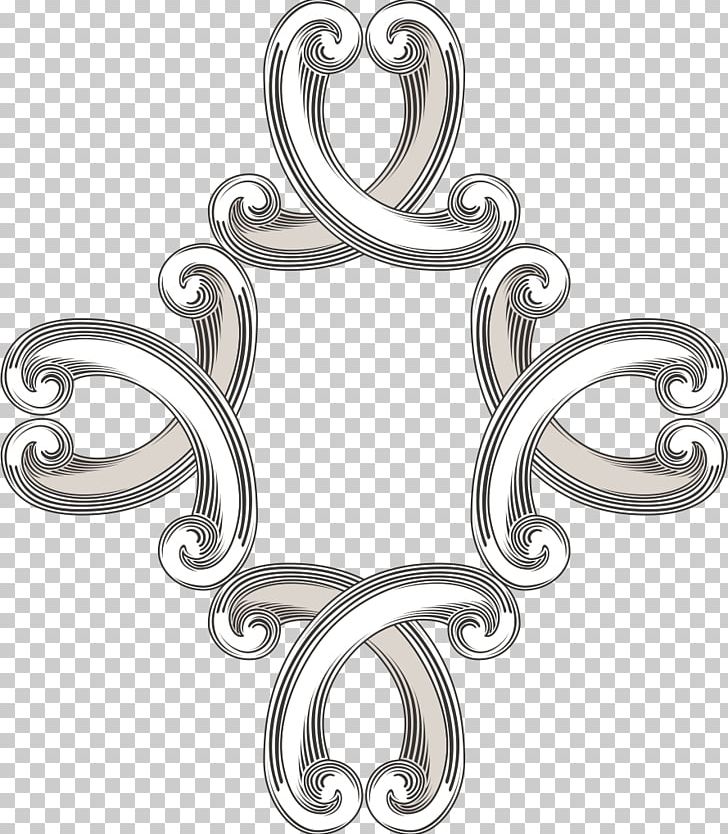 Europe Pattern PNG, Clipart, Black And White, Body Jewelry, Border Frame, Border Texture, Circle Free PNG Download