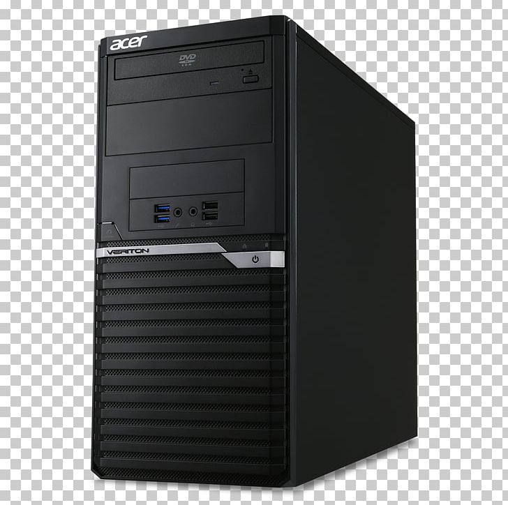 Acer Veriton Desktop Computers Intel Core PNG, Clipart, Acer, Acer Aspire Desktop, Acer Veriton, Black, Computer Case Free PNG Download