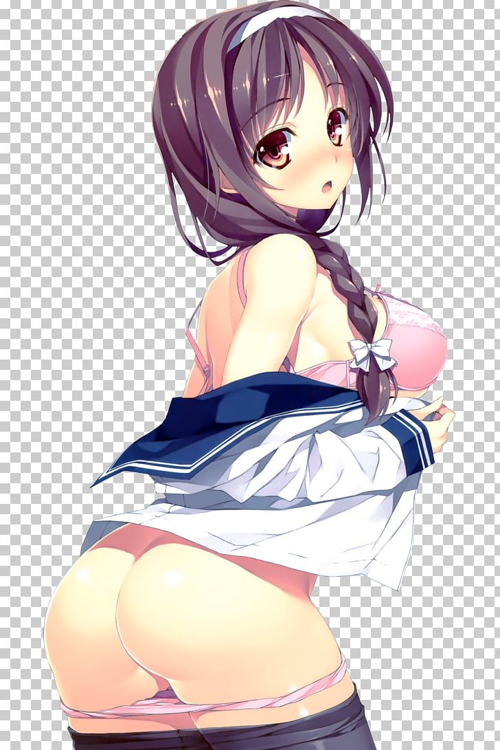 Buttocks Two-dimensional Space Kavaii Moe PNG, Clipart, Anime, Anus, Arm, Bishojo, Black Hair Free PNG Download