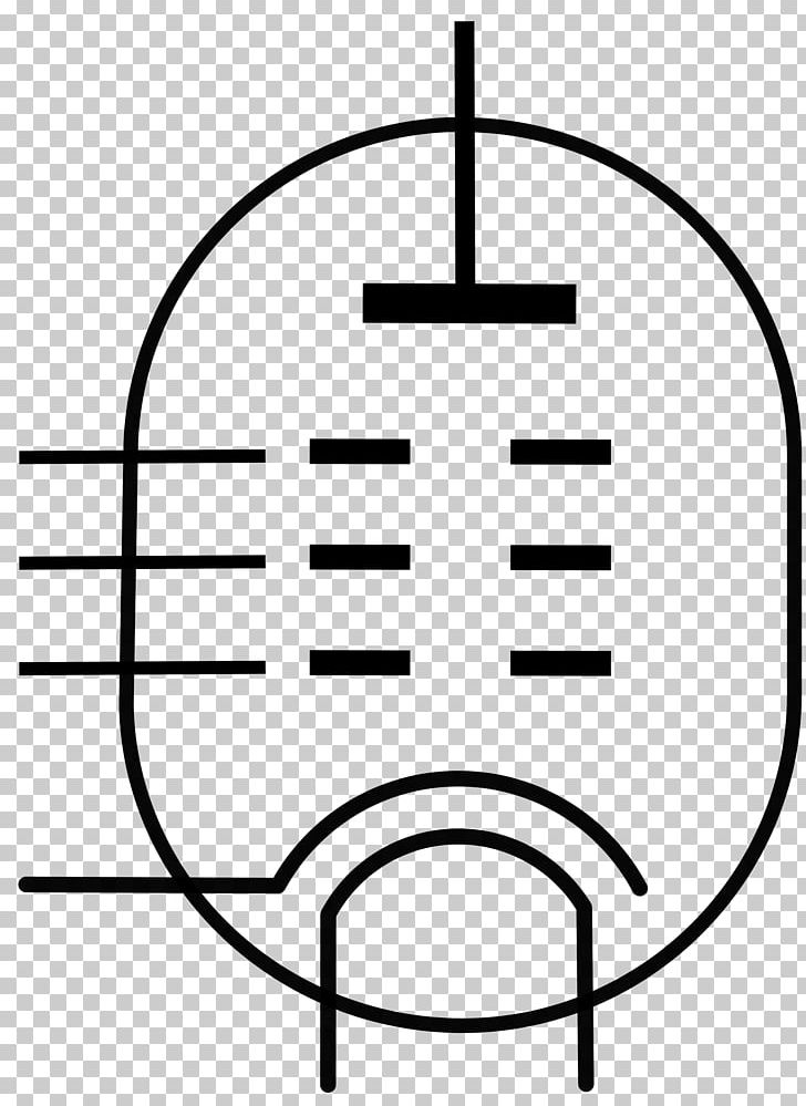 Pentode Electronic Symbol Triode Vacuum Tube PNG, Clipart, Angle, Anode, Area, Black, Black And White Free PNG Download