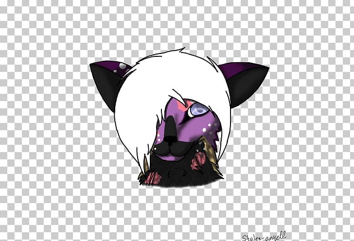 Purple Violet Headgear Character Animal PNG, Clipart, Animal, Art, Bat, Character, Fiction Free PNG Download