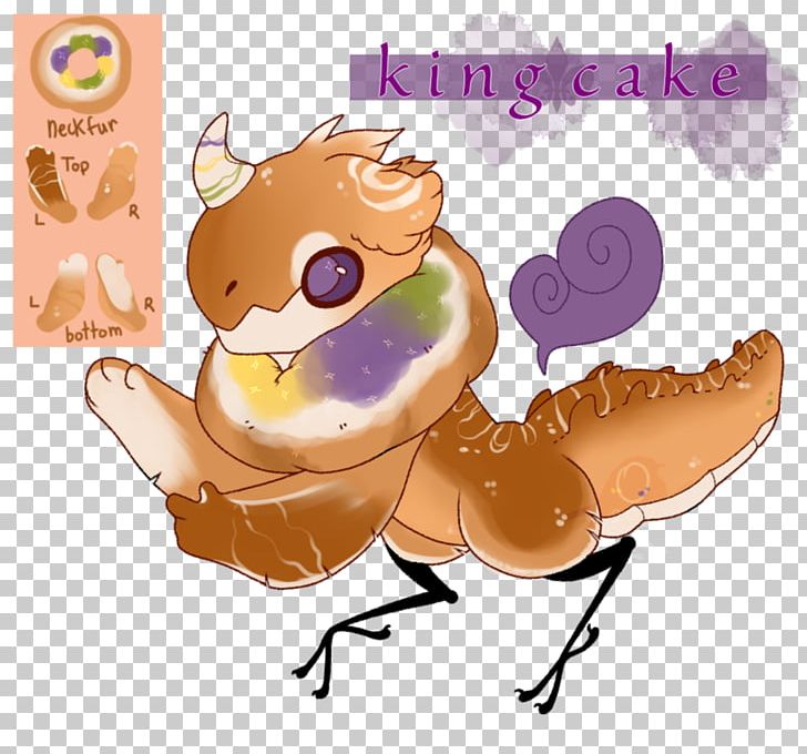 King Cake Drawing Food Illustration PNG, Clipart, Animal, Art, Cartoon, Desktop Wallpaper, Deviantart Free PNG Download
