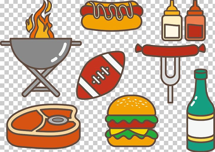 Tailgate Party Hamburger Hot Dog Barbecue PNG, Clipart, Artwork, Barbecue, Cartoon, Clip Art, Dog Free PNG Download