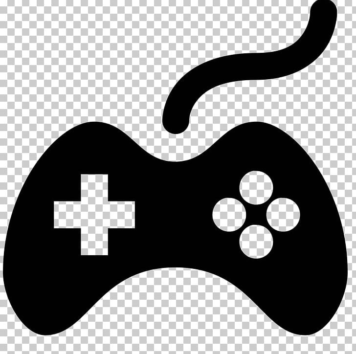 Joystick Game Controllers Computer Icons PNG, Clipart, Arcade Controller, Arcade Game, Black, Black And White, Computer Icons Free PNG Download
