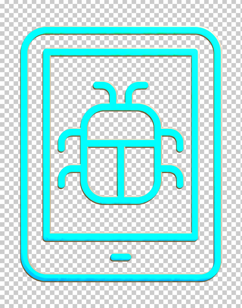 Smartphone Icon Ui Icon Coding Icon PNG, Clipart, Coding Icon, Line, Smartphone Icon, Turquoise, Ui Icon Free PNG Download