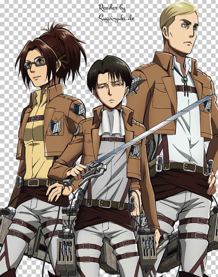 Levi Eren Yeager Hange Zoe Mikasa Ackerman Attack On Titan PNG, Clipart, Anime, Art, Attack On Titan, Brown Hair, Character Free PNG Download