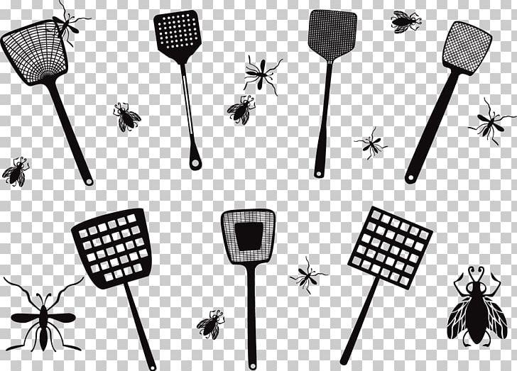Mosquito Killing Killing Mosquito PNG, Clipart, Adobe Illustrator, Badminton Racket, Black And White, Cartoon Tennis Racket, Cutlery Free PNG Download
