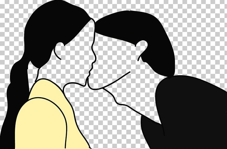 Kiss Library Romance Romanticism PNG, Clipart, Arm, Black, Cartoon, Child, Conversation Free PNG Download