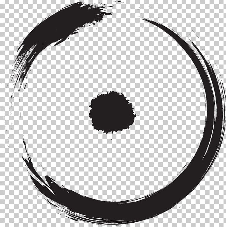 Ensō Wall Decal ApertusVR Zen Design PNG, Clipart, Black, Black And White, Calligraphy, Circle, Circular Free PNG Download