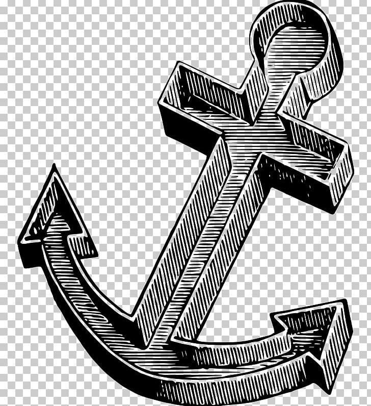 Anchor Drawing Transom PNG, Clipart, Anchor, Anchors Aweigh, Automotive Design, Black And White, Boat Free PNG Download