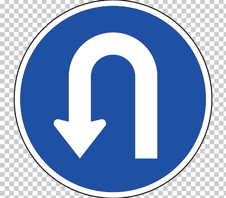 U-turn Traffic Sign Mandatory Sign PNG, Clipart, Area, Blue, Brand, Circle, Computer Icons Free PNG Download