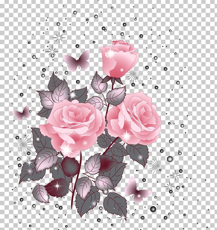 Garden Roses Pink PNG, Clipart, Color, Computer Wallpaper, Desktop Wallpaper, Flower, Flower Arranging Free PNG Download