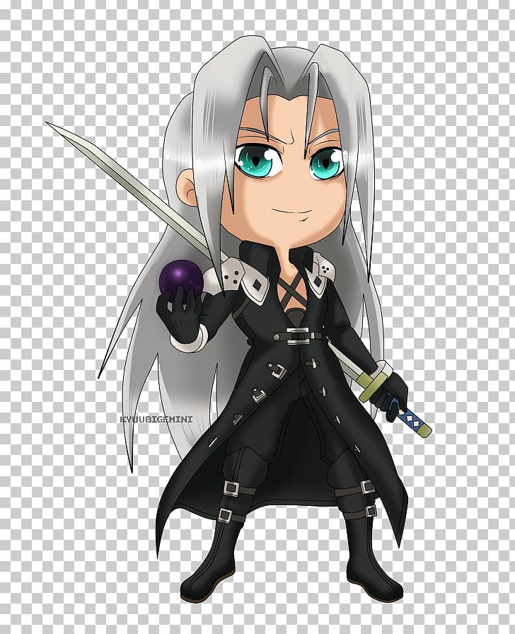Final Fantasy VII Sephiroth Zack Fair Cloud Strife Kingdom Hearts PNG, Clipart, Action Figure, Anime, Antagonist, Character, Chibi Free PNG Download