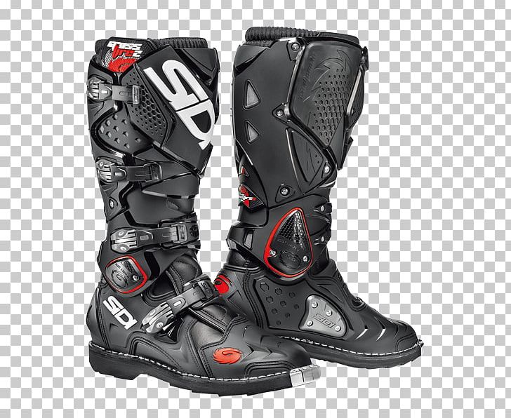 Motorcycle Boot SIDI Off-roading PNG, Clipart, Allterrain Vehicle, Black, Clothing Accessories, Footwear, Lacrosse Protective Gear Free PNG Download