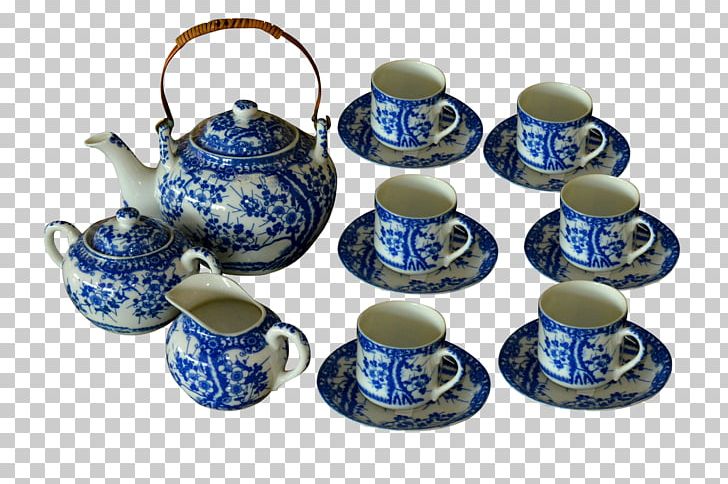 Coffee Cup Ceramic Saucer Pottery Teapot PNG, Clipart, Art, Auction, Blue And White Porcelain, Blue And White Pottery, Ceramic Free PNG Download