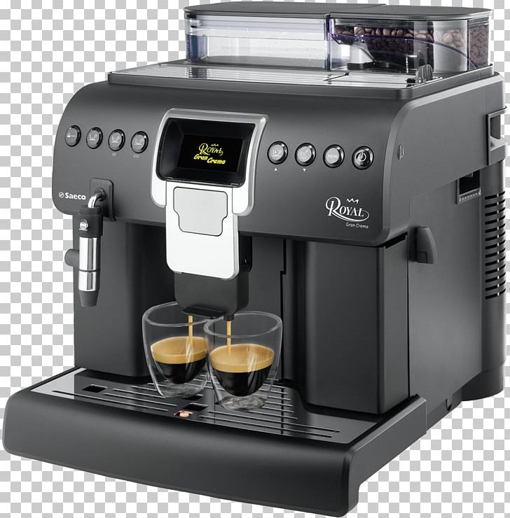 Coffeemaker Espresso Philips Saeco Royal HD8920 PNG, Clipart,  Free PNG Download