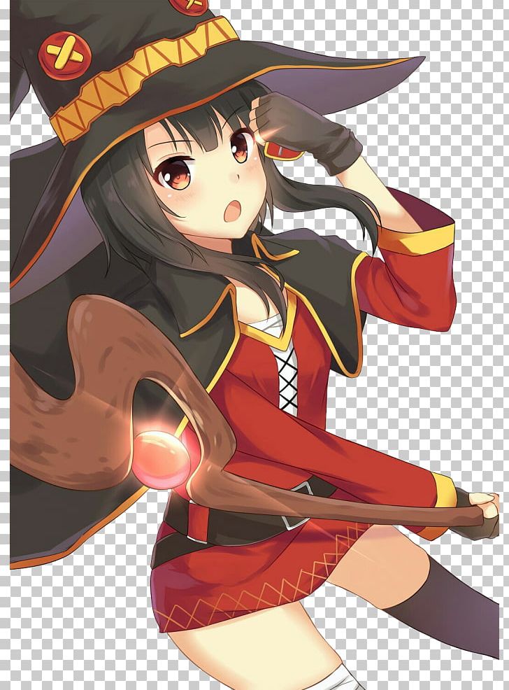 KonoSuba Fan Art Drawing PNG, Clipart, Anime, Black Hair, Cartoon, Desktop Wallpaper, Deviantart Free PNG Download