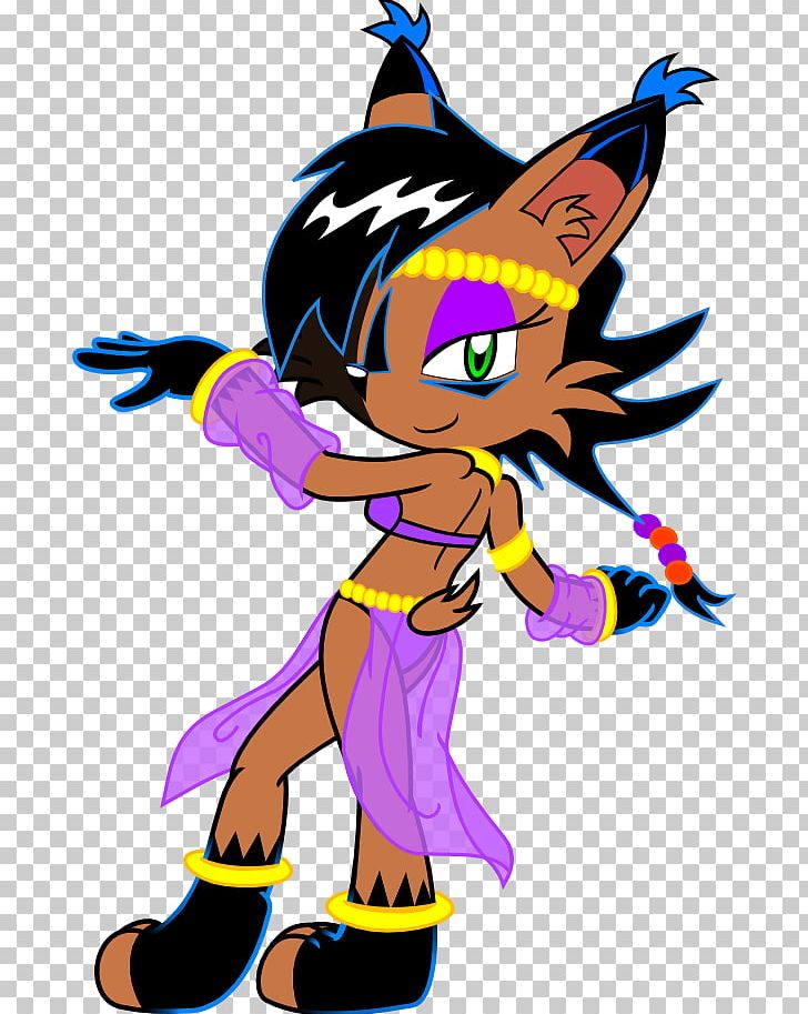 Belly Dance Lynx Art Sonic The Hedgehog PNG, Clipart, Animals, Archie Comics, Art, Artwork, Belly Dance Free PNG Download