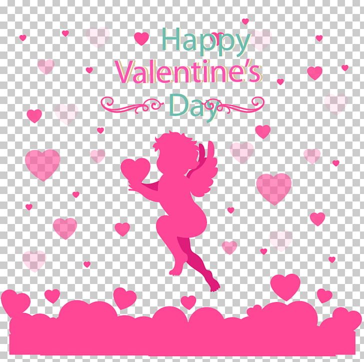 Cupid Silhouette Valentines Day Drawing PNG, Clipart, Cartoon, Cupid, Cupid Vector, Encapsulated Postscript, Fictional Character Free PNG Download