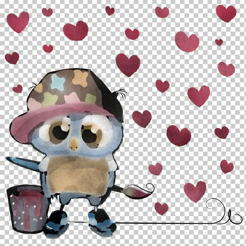 Cartoon Heart Animation Owl PNG, Clipart, Animation, Cartoon, Heart, Owl Free PNG Download