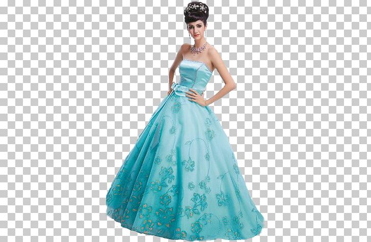 Ball Gown Wedding Dress Evening Gown PNG, Clipart, Aqua, Ball, Bridal Clothing, Bridal Party Dress, Clothing Free PNG Download