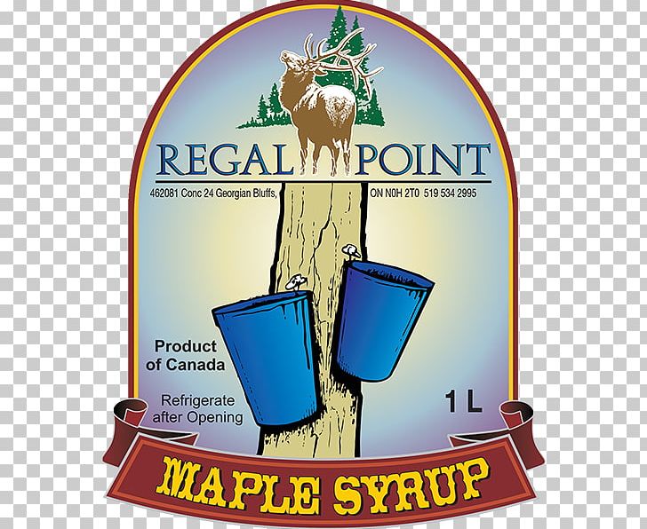Georgian Bluffs Maple Syrup Label PNG, Clipart, 100 Pure, Advertising, Banner, Canada, Farm Free PNG Download
