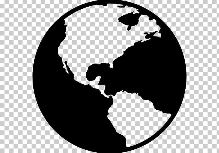 Globe Earth PNG, Clipart, Black And White, Circle, Computer Icons, Computer Wallpaper, Earth Free PNG Download