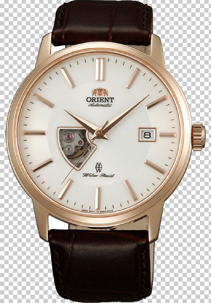 Orient Watch Automatic Watch Clock Mechanical Watch PNG, Clipart, Automatic Watch, Brown, Chronograph, Clock, Clothing Accessories Free PNG Download