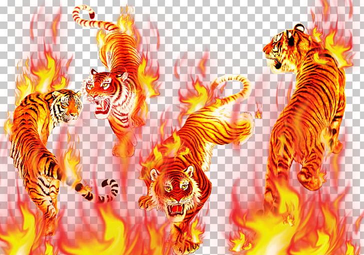 Tiger Flame Combustion Computer File PNG, Clipart, Animal, Animals, Art, Blue  Flame, Combustion Free PNG Download