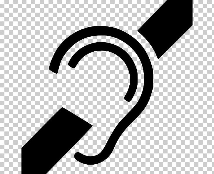 Deaf Culture Hearing Loss Symbol Sign Language PNG, Clipart, Audiology, Black, Black And White, Brand, Circle Free PNG Download