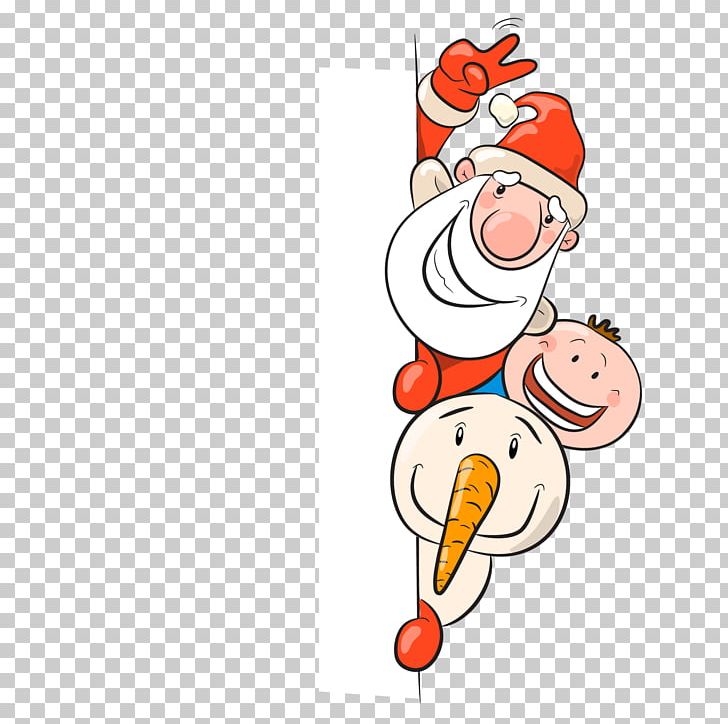 Santa Claus Christmas Euclidean Illustration PNG, Clipart, Cartoon Christmas Children, Child, Children, Childrens Day, Children Vector Free PNG Download