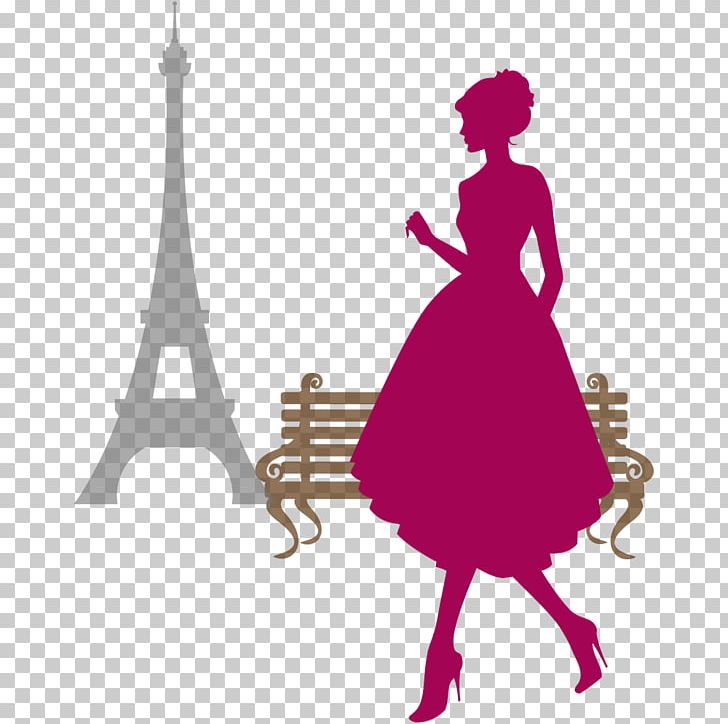 Eiffel Tower PNG, Clipart, Beauty, Business Woman, Character, Download, Dress Free PNG Download