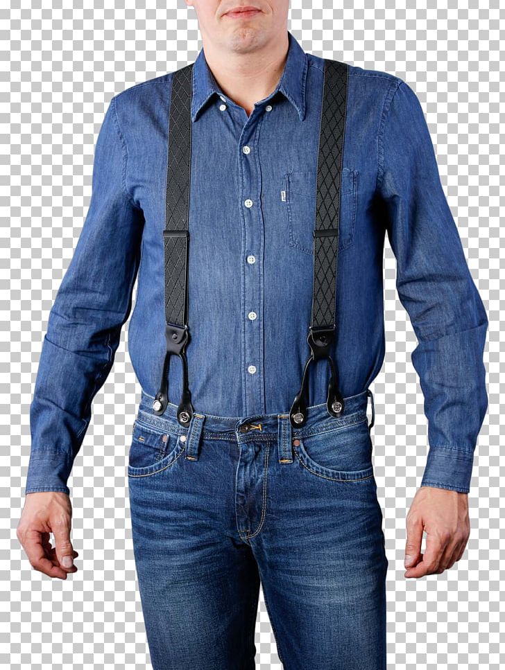 Jeans Sweater Braces Belt Dress Shirt PNG, Clipart, Beige, Belt, Blue, Braces, Button Free PNG Download