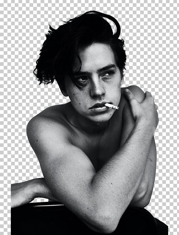 Dylan And Cole Sprouse Jughead Jones Riverdale Celebrity PNG, Clipart, Actor, Arm, Barechestedness, Black And White, Black Hair Free PNG Download
