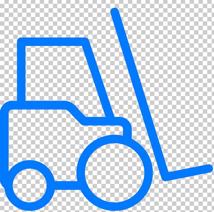 Forklift Computer Icons Telescopic Handler Transport Truck PNG, Clipart, Aerial Work Platform, Angle, Area, Blue, Brand Free PNG Download