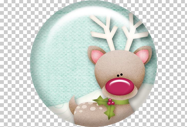 Reindeer Christmas Ornament Santa Claus Scrapbooking PNG, Clipart, Antler, Button, Cartoon, Christmas, Christmas Card Free PNG Download