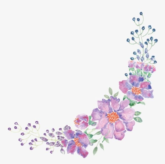 Hd Watercolor Flowers PNG, Clipart, Flowers, Flowers Clipart, Hd Clipart, Png, Watercolor Free PNG Download