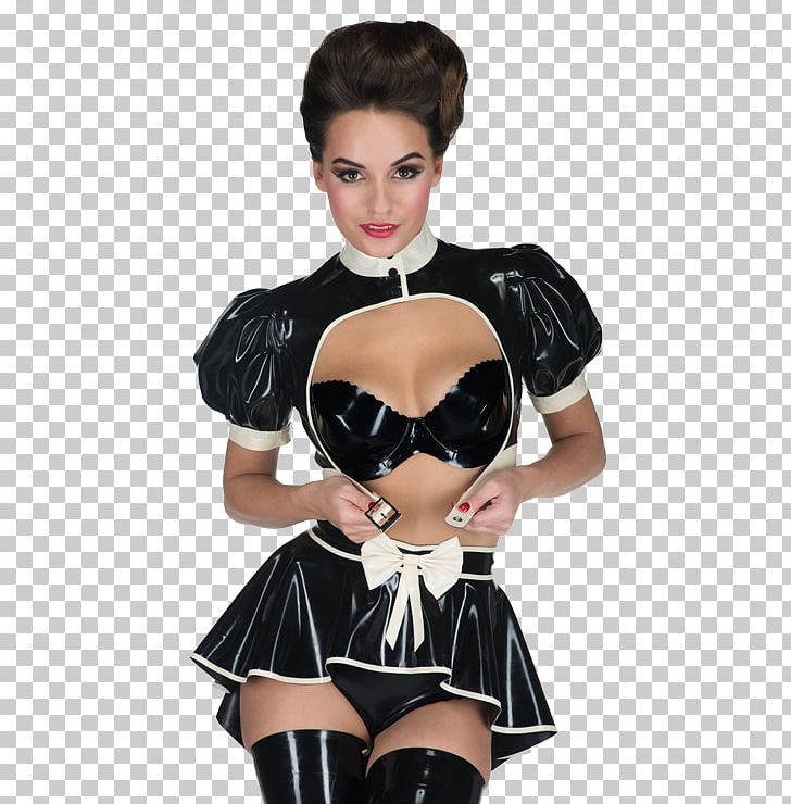 Shrug Latex Lingerie Sleeve Maid PNG, Clipart, Clothing, Costume, Dress, French Maid, Jacket Free PNG Download
