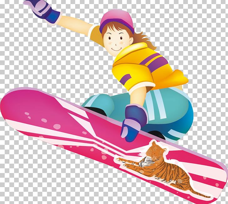 Snowboarding Skiing Illustrator PNG, Clipart, Idea, Illustrator, Play, Recreation, Shoe Free PNG Download