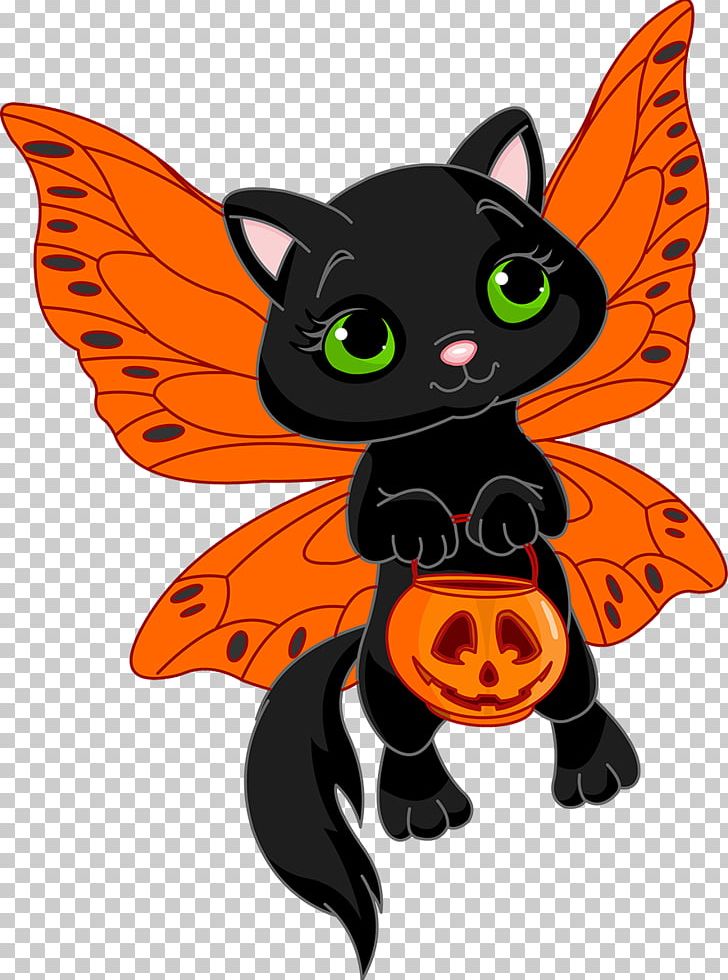 Tooth Fairy Halloween PNG, Clipart, Bat, Black Cat, Carnivoran, Cartoon, Cat Like Mammal Free PNG Download