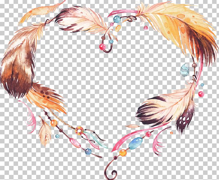 Wreath Amulet Watercolor Painting Dreamcatcher PNG, Clipart, Animals, Bead, Christmas Wreath, Crown, Design Free PNG Download