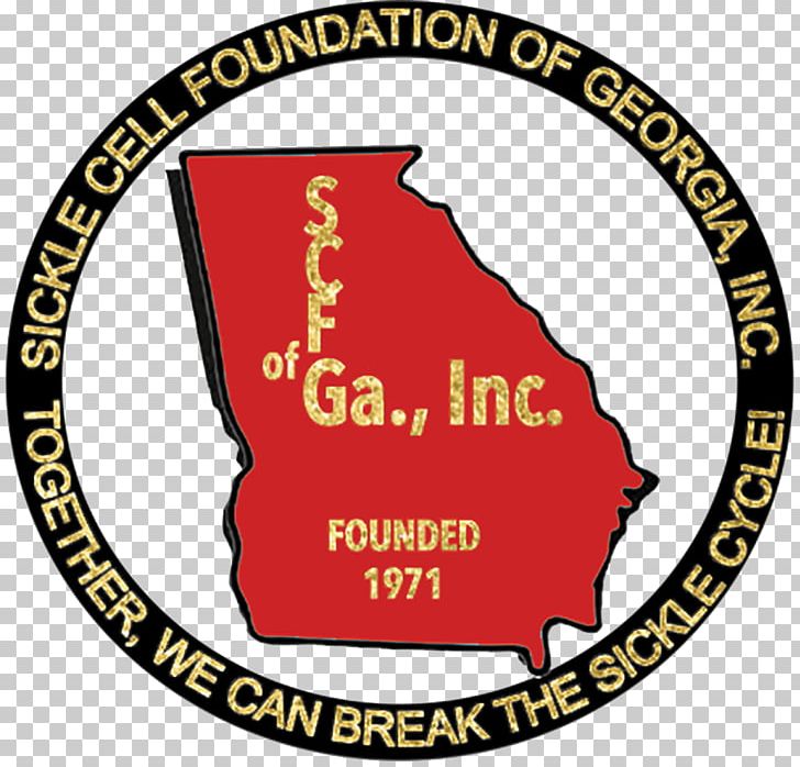 Sickle Cell Foundation Of Georgia PNG, Clipart, Area, Badge, Brand, Disease, Emblem Free PNG Download