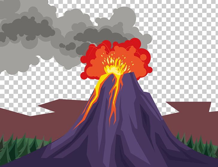 Volcano Euclidean Xc9ruption Volcanique PNG, Clipart, Art, Cartoon, Cartoon Volcano, Computer Wallpaper, Dia Free PNG Download