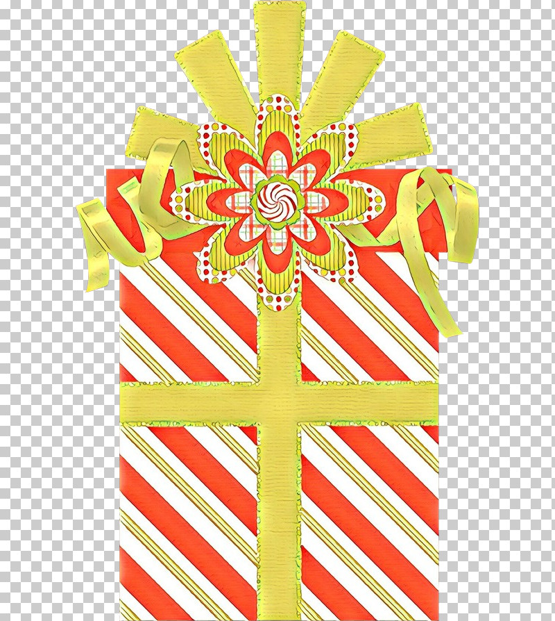 Yellow Cross Present Wrapping Paper PNG, Clipart, Cross, Present, Wrapping Paper, Yellow Free PNG Download