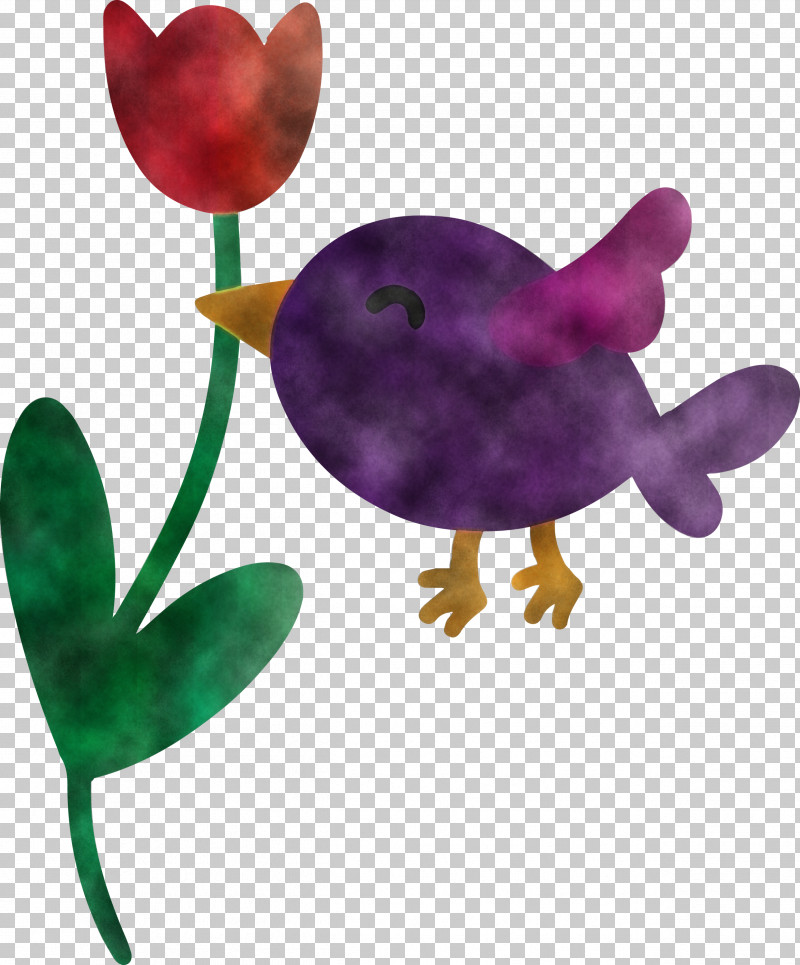 Flying Bird With Flower PNG, Clipart, Animal Figure, Flying Bird With Flower, Heart, Magenta Free PNG Download