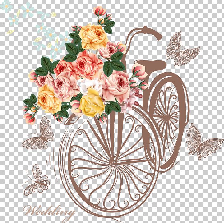 Bicycle Basket Flower Stock Photography PNG, Clipart, Art, Bicycle, Bicycle Baskets, Crea, Design Free PNG Download