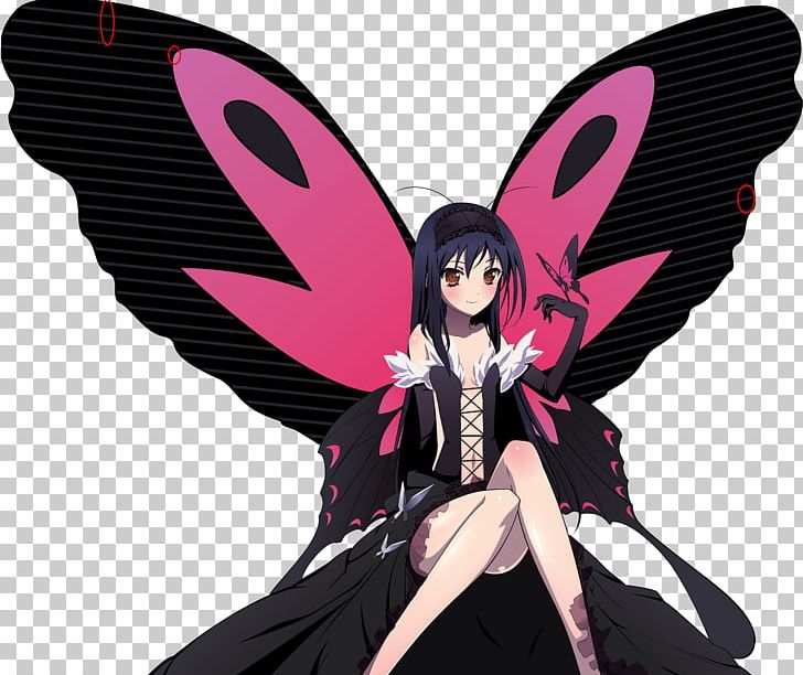 Accel World Silver Crow Lotus Fan Art PNG, Clipart, Anime, Black Hair, Butterfly, Desktop Wallpaper, Fairy Free PNG Download