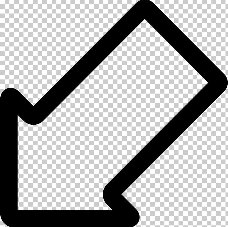Arrow Computer Icons PNG, Clipart, Angle, Arah, Area, Arrow, Black And White Free PNG Download