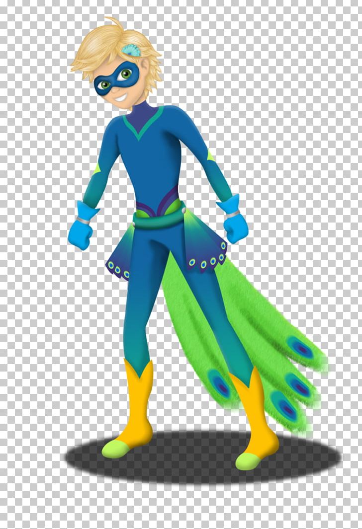 Adrien Agreste Peafowl Miraculous Ladybug Feather PNG, Clipart, Action Figure, Adrien Agreste, Animals, Art, Character Free PNG Download