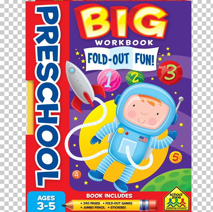 Big Preschool Workbook Pre-school School Zone Learning Game PNG, Clipart, Big Preschool Workbook, Book, Child, Education, Educational Toys Free PNG Download